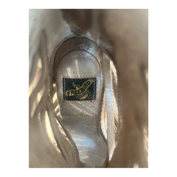 EUC!! Freebird by Steven Beige Braided Sandals, Size 7m - Picture 4 of 5